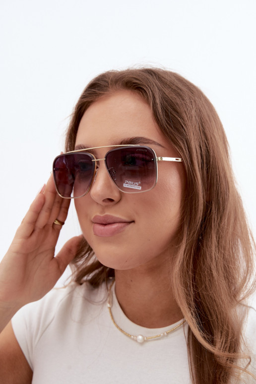 Saulesbrilles ar UV 400 filtru tumši zili
