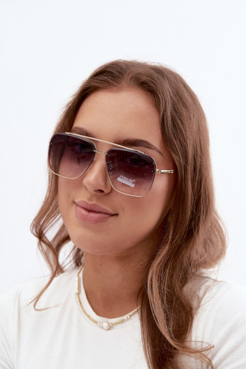 Saulesbrilles ar UV 400 filtru violetas 2