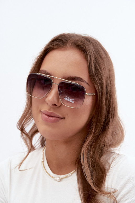Saulesbrilles ar UV 400 filtru violetas
