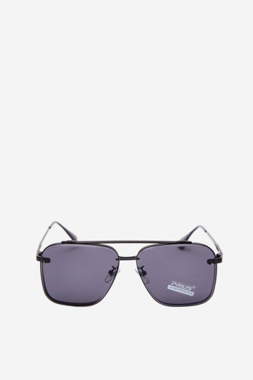 Saulesbrilles ar UV 400 filtru melni 2