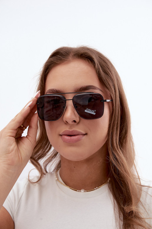 Saulesbrilles ar UV 400 filtru melni