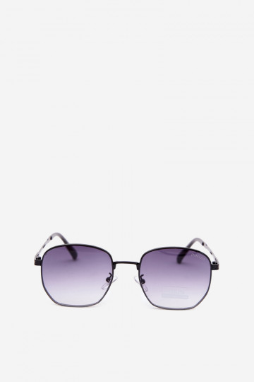 Saulesbrilles ar plānām rāmēm UV 400 melnā krāsā 2