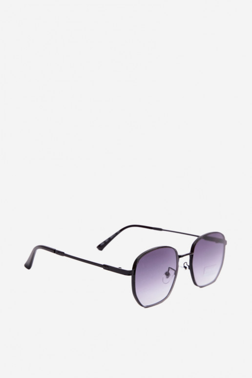 Saulesbrilles ar plānām rāmēm UV 400 melnā krāsā
