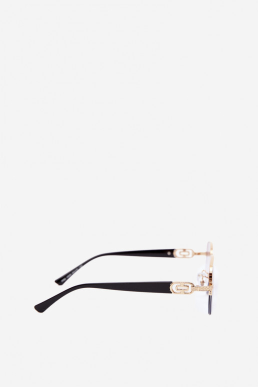 Saulesbrilles ar plānām rāmēm un UV filtru, purpura