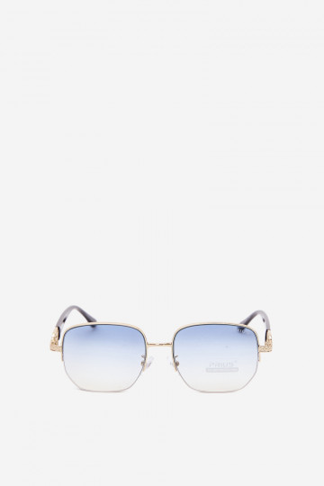 Saulesbrilles ar plānām rāmēm un UV filtru, zilas 2