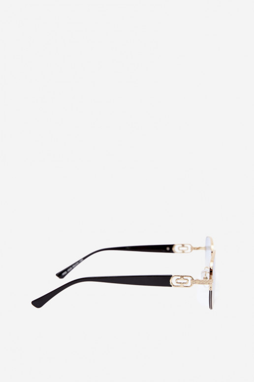 Saulesbrilles ar plānām rāmēm un UV filtru, zilas