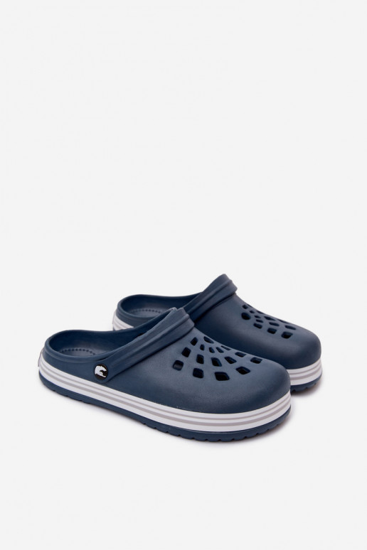 Tumši zilas vīriešu vieglais klumpes MileĮay