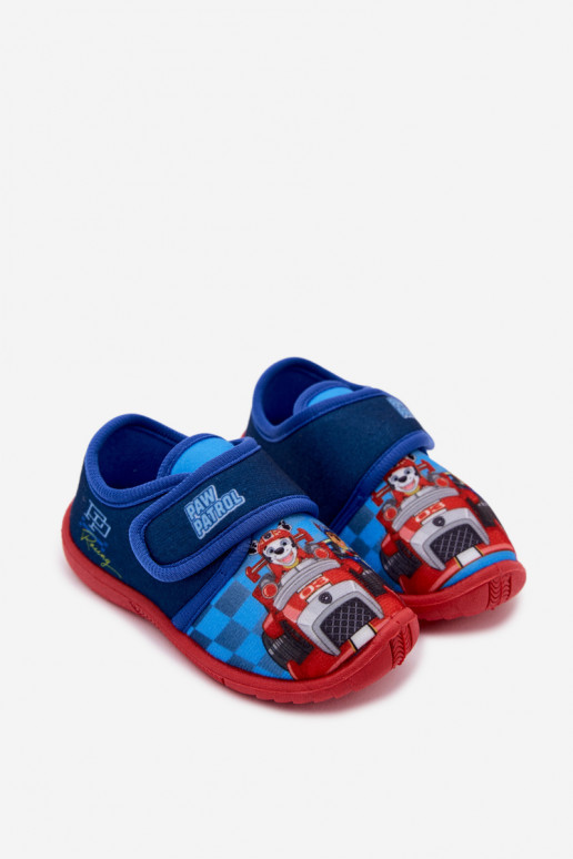 Bērnu čības ar velcro PAW Patrol tumši zili
