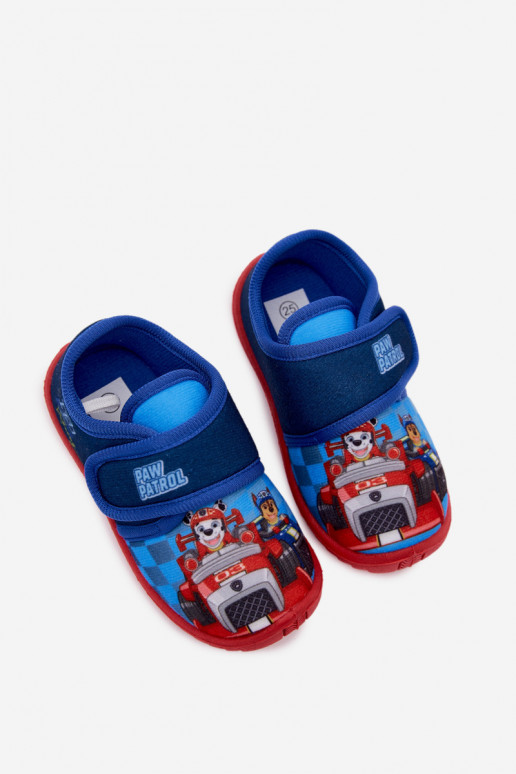 Bērnu čības ar velcro PAW Patrol tumši zili