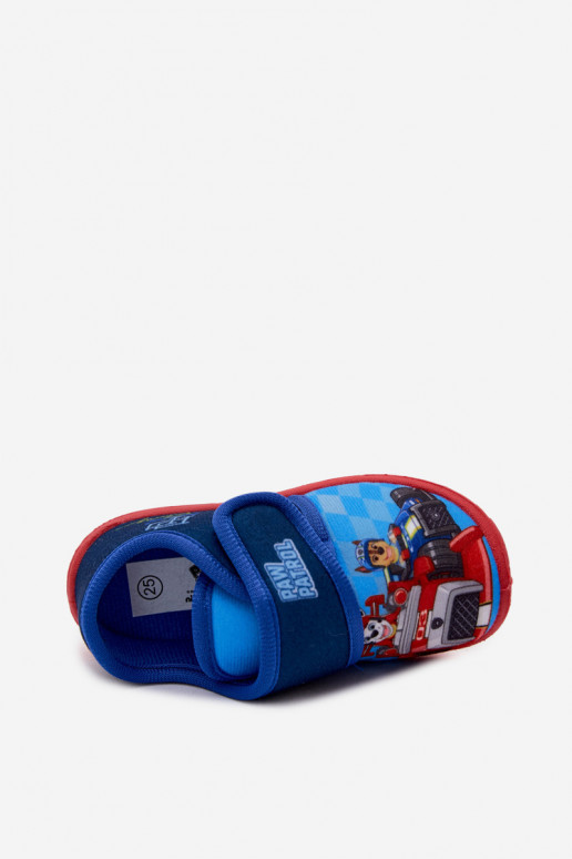 Bērnu čības ar velcro PAW Patrol tumši zili