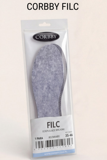 Corbby FILC | Filca pretslīdēšanas sildošās zolītes