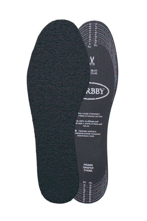 Corbby FROTTE BLACK Ieliktņi ar aktivēto ogli