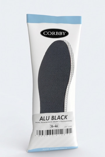 Corbby ALU BLACK Trīsslāņu ieliktņi ar alumīnija foliju