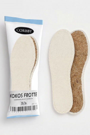 Corbby KOKOS FROTTE Vissezonas apavu ieliktņi