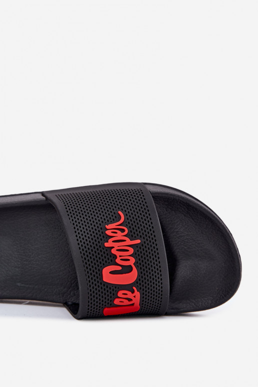 vīriešu čības melnā krāsā Lee Cooper LCIN-25-07-3526M