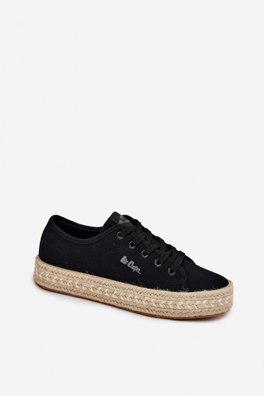 ikdienas apavi melnā krāsā Lee Cooper LCIN-25-44-3216