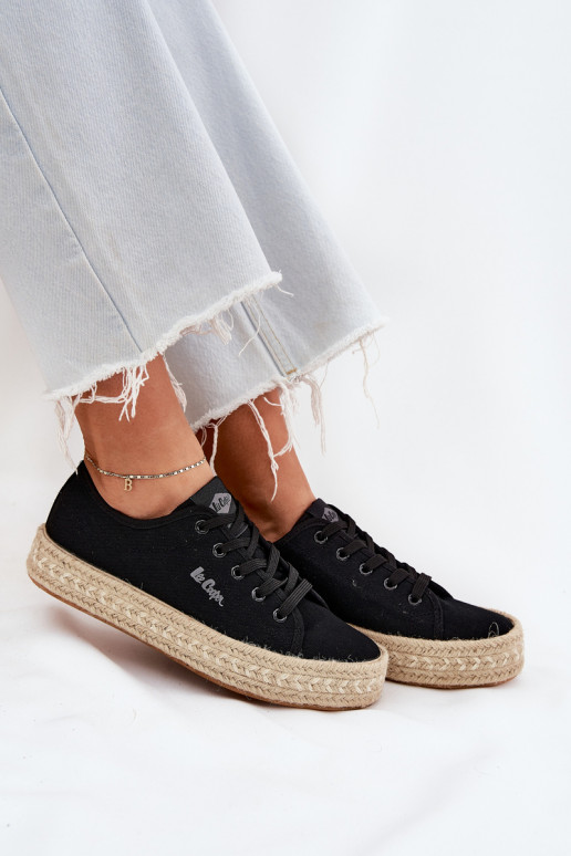 ikdienas apavi melnā krāsā Lee Cooper LCIN-25-44-3216