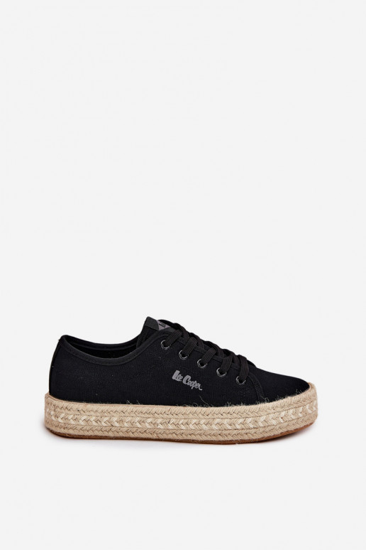 ikdienas apavi melnā krāsā Lee Cooper LCIN-25-44-3216