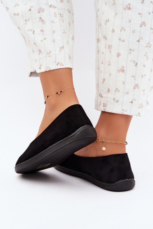 Melnas barefoot balerīnas Hollin