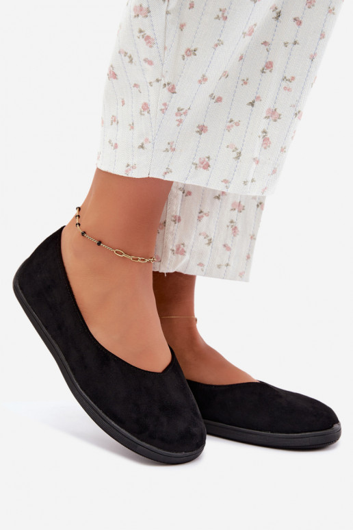 Melnas barefoot balerīnas Hollin