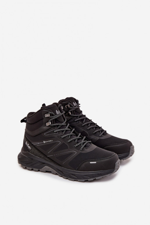 sieviešu siltināti pārgājienu zābaki Lee Cooper LCJ-25-01-3710 melnā krāsā