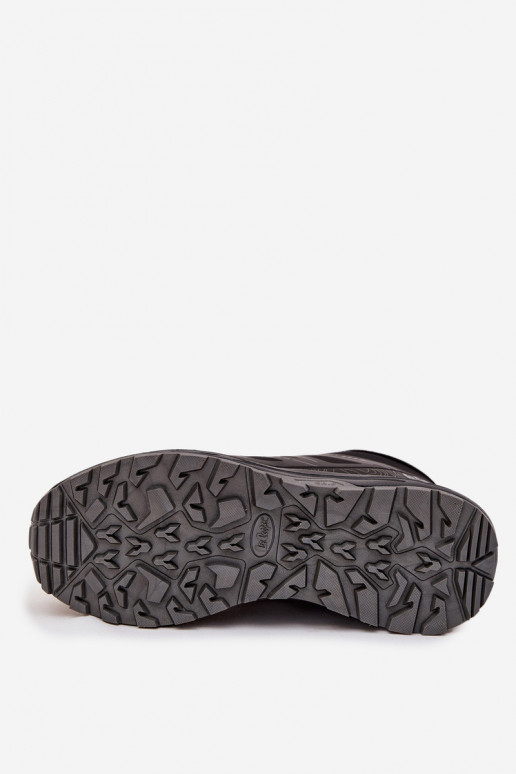 sieviešu siltināti pārgājienu zābaki Lee Cooper LCJ-25-01-3710 melnā krāsā