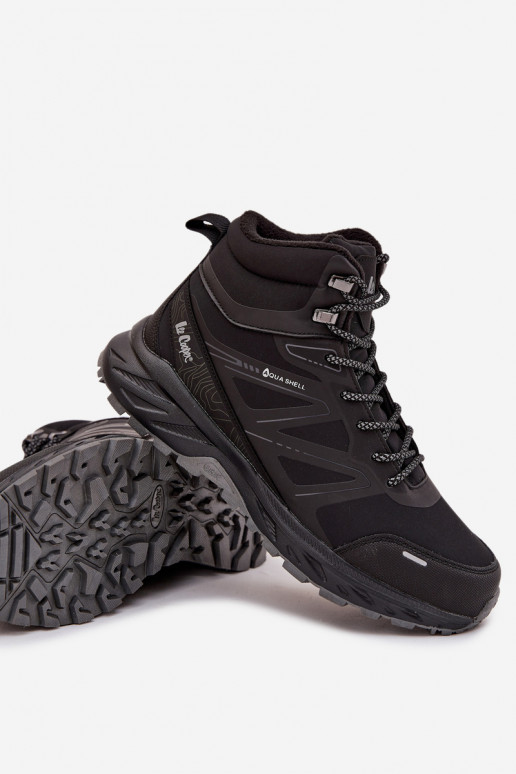 sieviešu siltināti pārgājienu zābaki Lee Cooper LCJ-25-01-3710 melnā krāsā