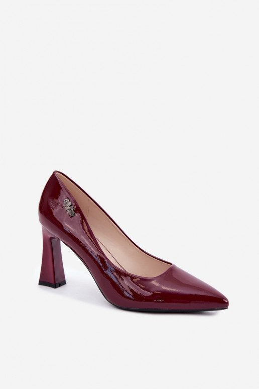Vinceza 62328 bordo lakoti zābaki