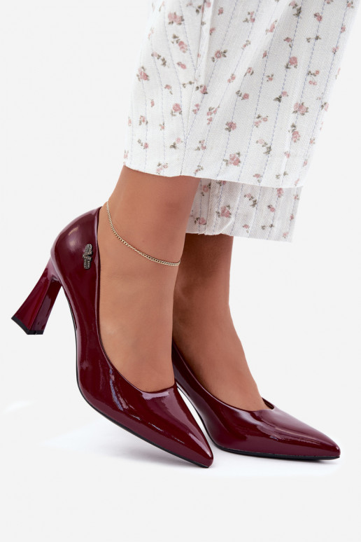 Vinceza 62328 bordo lakoti zābaki