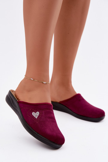 Čības bordo krāsā Inblu CF000052 2