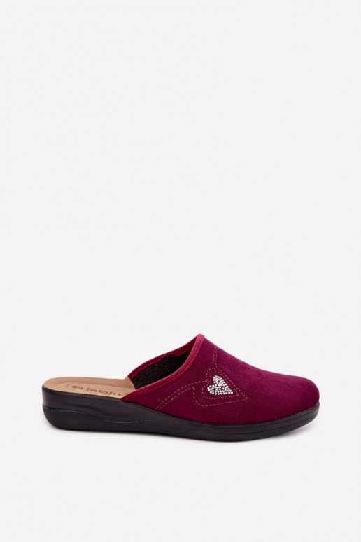 Čības bordo krāsā Inblu CF000052