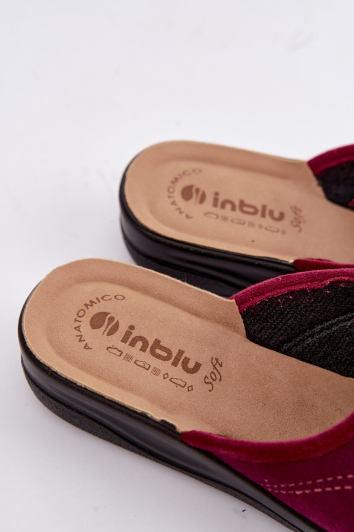 Čības bordo krāsā Inblu CF000052