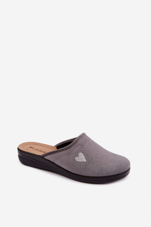 Čības pelēkā krāsā Inblu CF000052