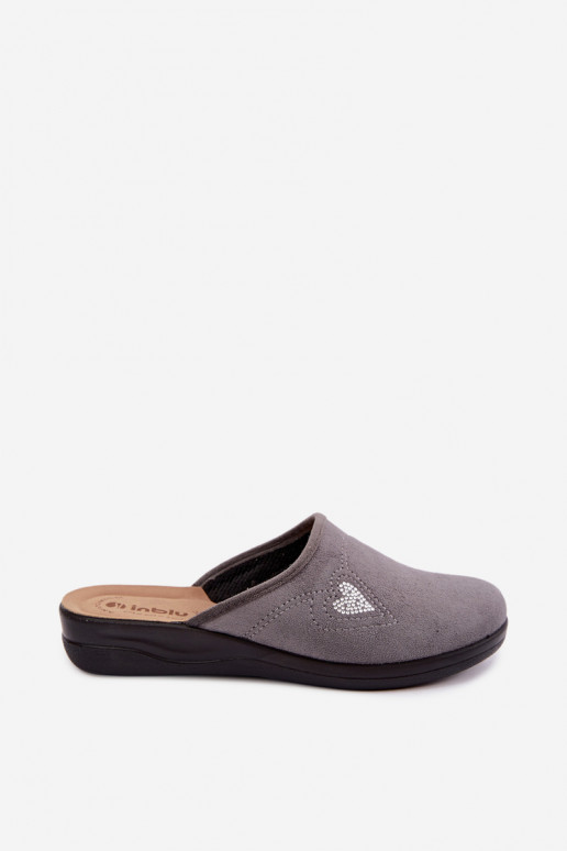 Čības pelēkā krāsā Inblu CF000052