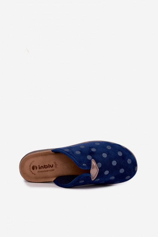Sieviešu čības Inblu OD000014 tumši zilas