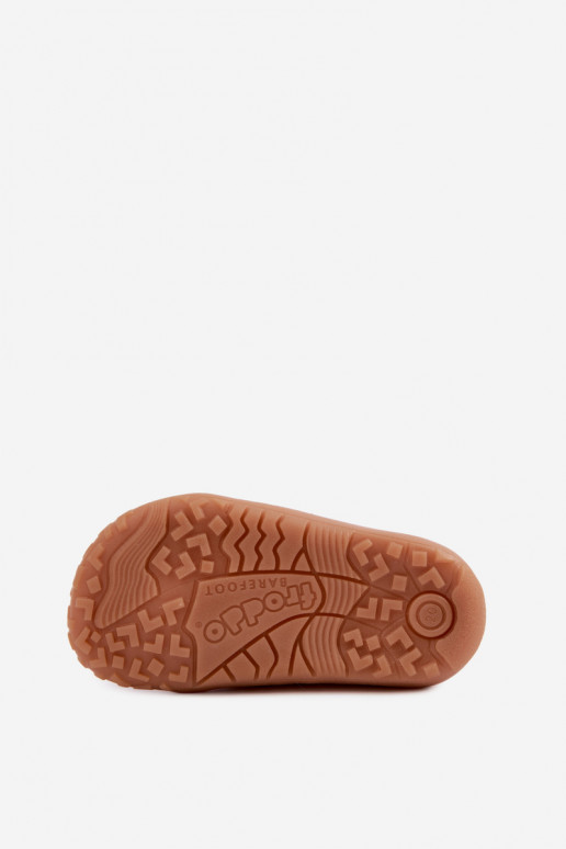 Rozā bērnu čības Barefoot vienradži Froddo Canvas G1700440-26