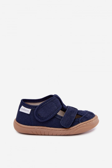 Bērnu čības Barefoot Milami tumši zilā Lumi 2