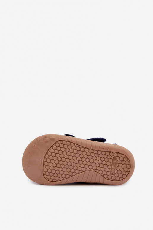 Bērnu čības Barefoot Milami tumši zilā Lumi