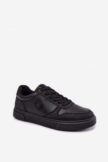 sneakeru stila zābaki vīriešiem Big Star UU174327 melnā krāsā