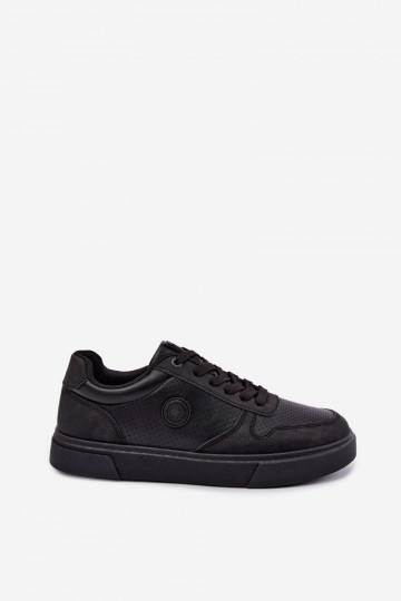 sneakeru stila zābaki vīriešiem Big Star UU174327 melnā krāsā 2