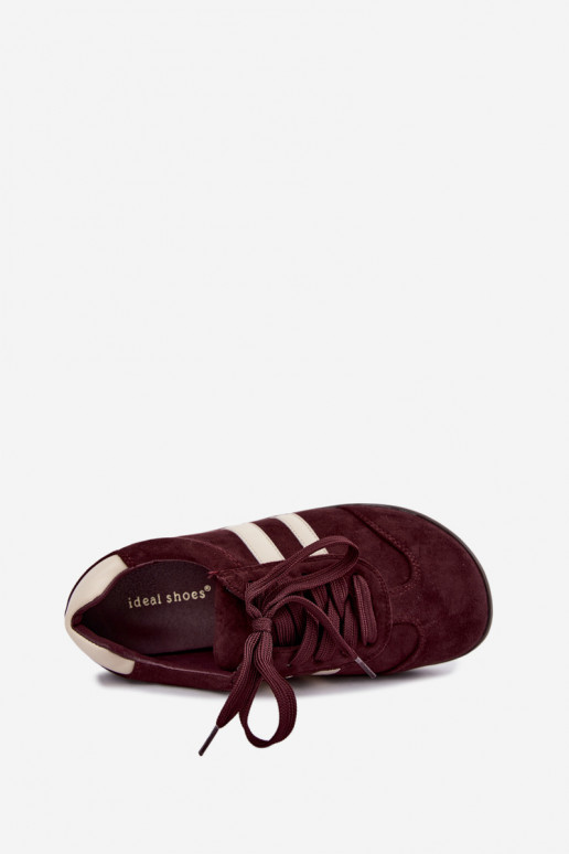 Sieviešu sporta apavi Barefoot bordo krāsā Kessy