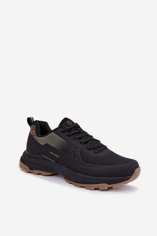 Vīriešu sportiskā stila apavi Trekas zaļi-melni CarroĮ