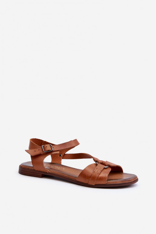 Zazoo 40182 brūnas sieviešu sandales