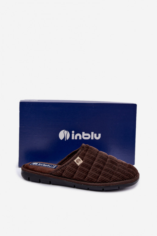 Brūnas vīriešu čības Inblu 91000034