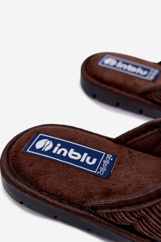 Brūnas vīriešu čības Inblu 91000034