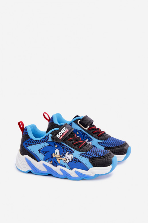 Zēnu kedas Sonic ar mirdzošu zoli 8702946 tumši zilā krāsā