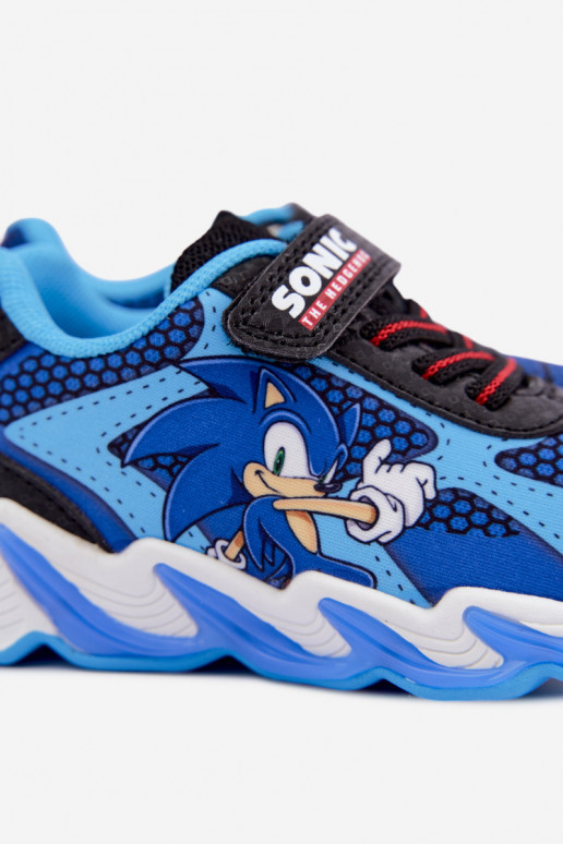 Zēnu kedas Sonic ar mirdzošu zoli 8702946 tumši zilā krāsā