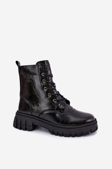 siltināti darba potītes zābaki Lee Cooper LCJ-26-16-4696 melnā krāsā
