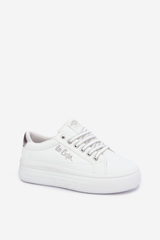 platformas sporta apavi Lee Cooper LCJ-26-44-4561 baltā krāsā