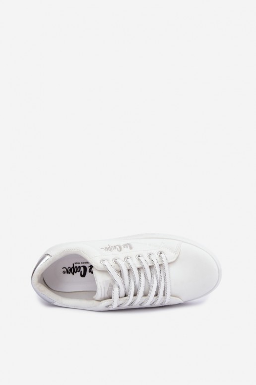 platformas sporta apavi Lee Cooper LCJ-26-44-4561 baltā krāsā